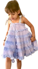 Tiered Lace Dress for Girls
